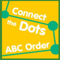 Connect the dots abc order picture